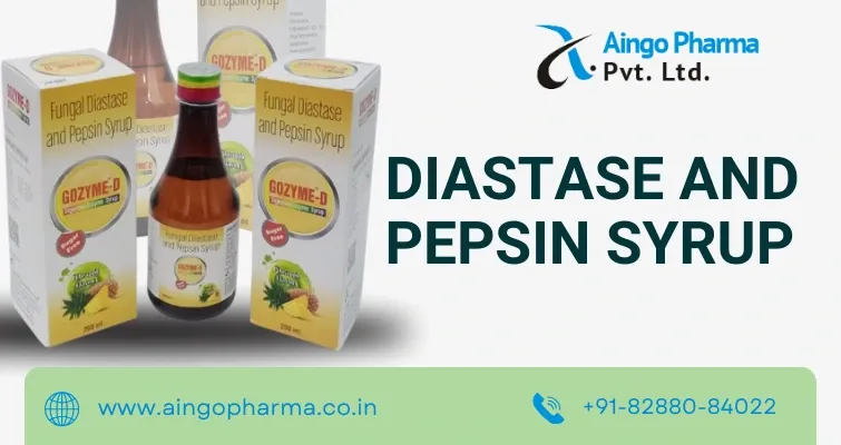 Aingo Pharma's GOZYME-D: Fungal Diastase and Pepsin Syrup