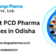 PCD Pharma Companies in Odisha