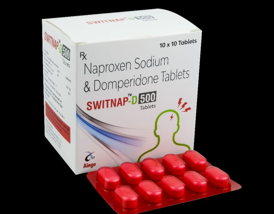 Naproxen Sodium & Domperidone Tablets