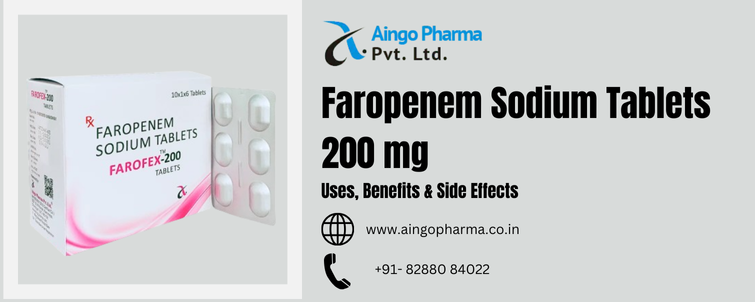 Faropenem Sodium Tablets 200 mg