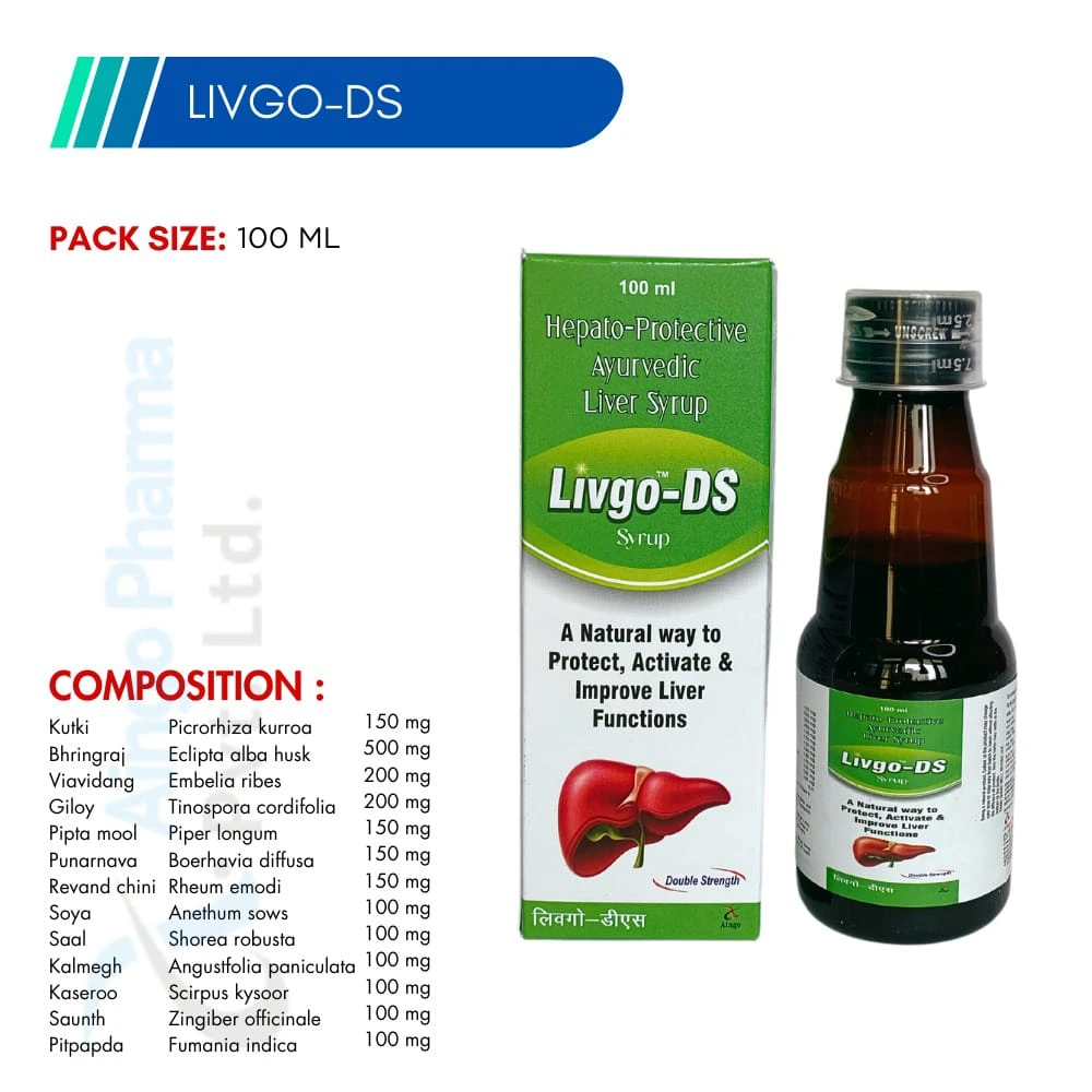 Best Ayurvedic Syrup for Liver Health: Livgo™-DS