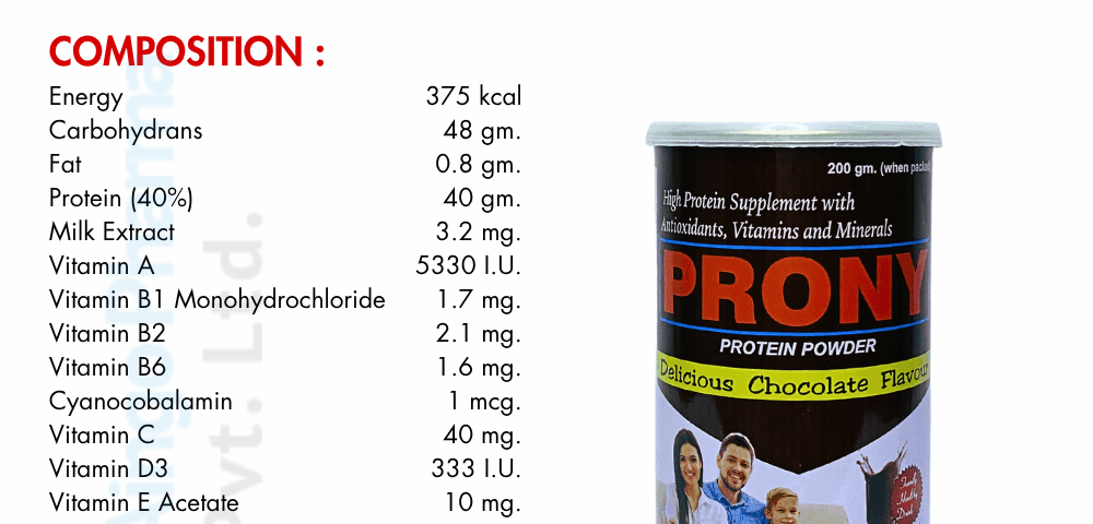 PRONY Protein Powder