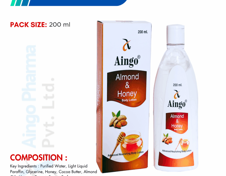 Aingo Almond & Honey Body Lotion