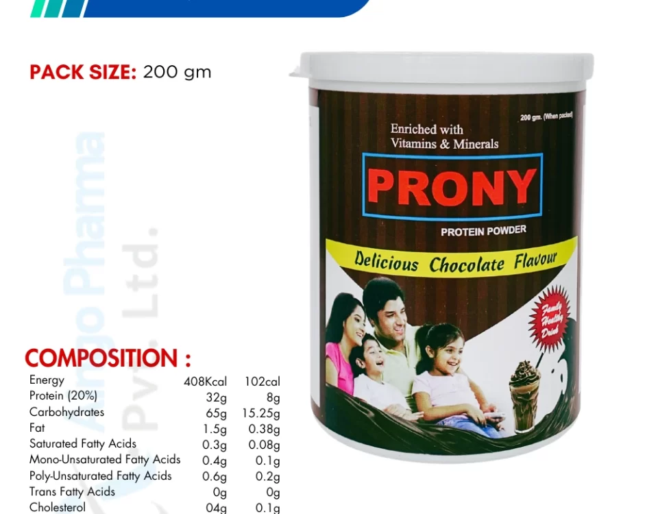 Prony Protein Powder – Chocolate Flavour