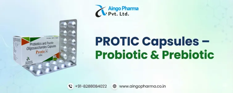 PROTIC Capsules – Probiotic & Prebiotic