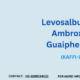 Levosalbutamol, Ambroxol & Guaiphenesin (KAFFI-LS)